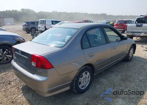 2005 Honda Civic Lx из США, поврежденный, VIN 2HGES16595H503166